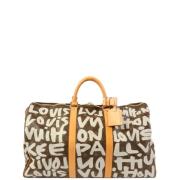 Pre-owned Canvas louis-vuitton-bags Louis Vuitton Vintage , Brown , Da...