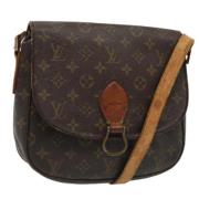 Pre-owned Canvas louis-vuitton-bags Louis Vuitton Vintage , Brown , Da...