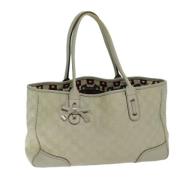 Pre-owned Canvas gucci-bags Gucci Vintage , Beige , Dames