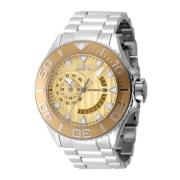 Grand Diver Automatisch Horloge - Gouden Wijzerplaat Invicta Watches ,...