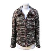 Pre-owned Wool outerwear Chanel Vintage , Multicolor , Dames