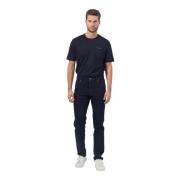 Donkerblauwe Regular Fit 5-Pocket Jeans Bugatti , Blue , Heren