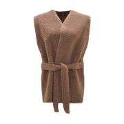 Elegante Shawl met Asofta Cape Opus , Brown , Dames