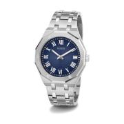 Herenhorloge Asset zilver, blauw 42,5 mm Gw0575G4 Guess , Gray , Heren