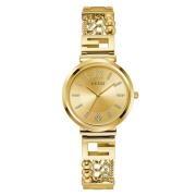 Dames Armbandhorloge Cluster Gw0545L2 Guess , Yellow , Dames