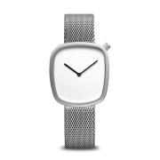 Dameshorloge Classic 34 mm Armband Milanees 18034-004 Bering , Gray , ...