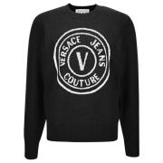 Truien Versace Jeans Couture , Black , Heren