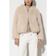 Korte stijlvolle jas voor vrouwen Luisa Cerano , Beige , Dames