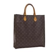 Pre-owned Canvas handbags Louis Vuitton Vintage , Brown , Dames