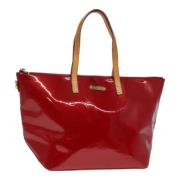 Pre-owned Leather louis-vuitton-bags Louis Vuitton Vintage , Red , Dam...