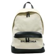 Pre-owned Canvas balenciaga-bags Balenciaga Vintage , White , Dames