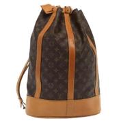 Pre-owned Canvas louis-vuitton-bags Louis Vuitton Vintage , Brown , Da...