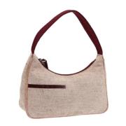 Pre-owned Canvas prada-bags Prada Vintage , Beige , Dames