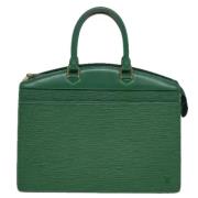 Pre-owned Leather louis-vuitton-bags Louis Vuitton Vintage , Green , D...