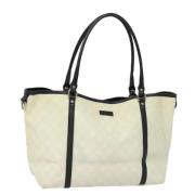 Pre-owned Leather gucci-bags Gucci Vintage , Beige , Dames