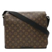 Pre-owned Canvas louis-vuitton-bags Louis Vuitton Vintage , Brown , He...