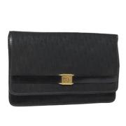 Pre-owned Canvas clutches Dior Vintage , Black , Dames