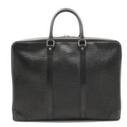 Pre-owned Leather louis-vuitton-bags Louis Vuitton Vintage , Black , H...