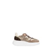 Beige Casual Sneakers voor Vrouwen Wonders , Beige , Dames