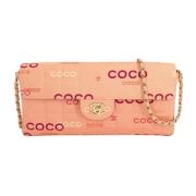 Pre-owned Canvas chanel-bags Chanel Vintage , Pink , Dames