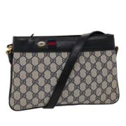 Pre-owned Canvas gucci-bags Gucci Vintage , Gray , Dames