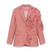 Stijlvolle Jas voor Moderne Fashionista's Ermanno Scervino , Pink , Da...