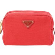 Pre-owned Canvas prada-bags Prada Vintage , Red , Dames