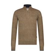 Sportzip Pullover State of Art , Brown , Heren