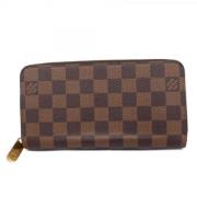 Pre-owned Fabric wallets Louis Vuitton Vintage , Brown , Dames