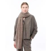 Stijlvolle Sjaal Knit-ted , Brown , Dames