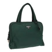 Pre-owned Nylon prada-bags Prada Vintage , Green , Dames