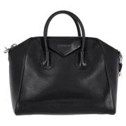 Pre-owned Leather handbags Givenchy Pre-owned , Black , Dames