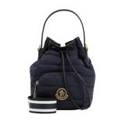 Navy Emmer Tas Stijlvol Model Moncler , Blue , Dames