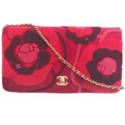 Pre-owned Canvas chanel-bags Chanel Vintage , Red , Dames