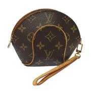 Pre-owned Canvas pouches Louis Vuitton Vintage , Brown , Dames