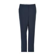 Cropped Navy Broek Lea Model IN Front , Blue , Dames