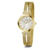 Dames Armbandhorloge Array goud 28 mm Gw0471L2 Guess , Yellow , Dames