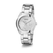 Dames Armbandhorloge Cubed zilver 40 mm Gw0606L1 Guess , Gray , Dames