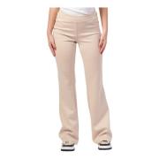 Roze Joggers Jenny Regular Fit K-Way , Beige , Dames