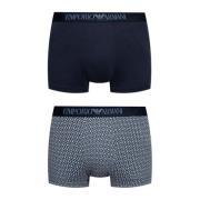 Twee-pack boxershorts Emporio Armani , Blue , Heren