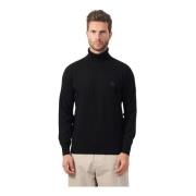 Zwarte Coltrui Kasjmiermix Hugo Boss , Black , Heren