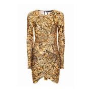 Jurken Just Cavalli , Yellow , Dames