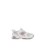 Sneakers van mesh en leer New Balance , White , Dames