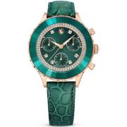 Dameshorloge Chronograaf Octea Chrono Swarovski , Green , Dames