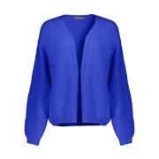 Basis Cardigan Vest Geisha , Blue , Dames