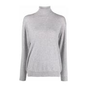 Stijlvolle Jersey voor Heren Brunello Cucinelli , Gray , Dames