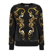 Truien Versace Jeans Couture , Black , Dames