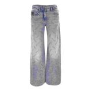 Broek Versace Jeans Couture , Gray , Dames