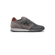 Grijze Sneakers Aw23 Comfort Stijl Hogan , Gray , Heren