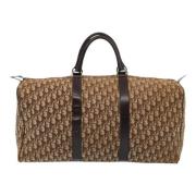 Pre-owned Canvas dior-bags Dior Vintage , Brown , Dames